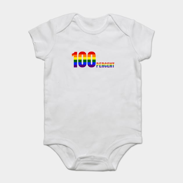100 Percent Baby Bodysuit by Luxinda
